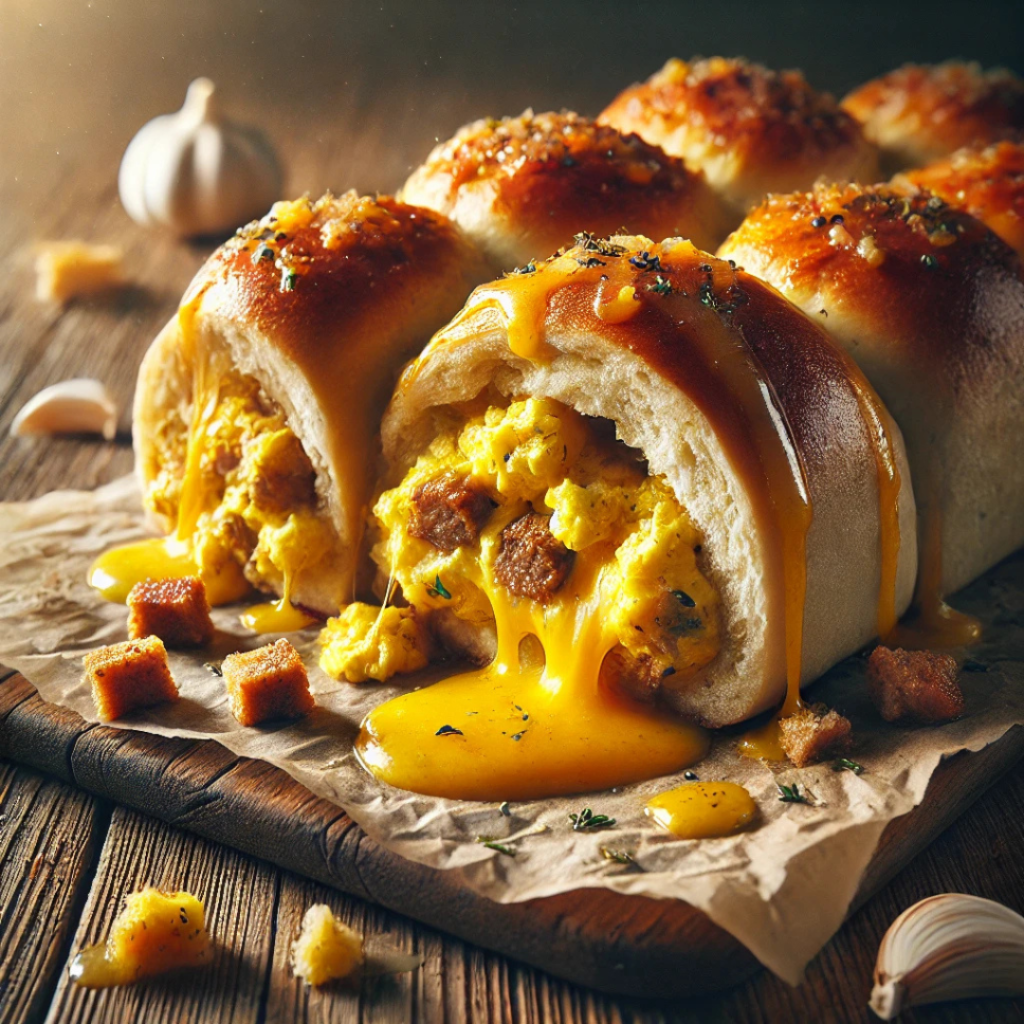 Schritt-für-Schritt-Zubereitung der Frühstücks-Slider