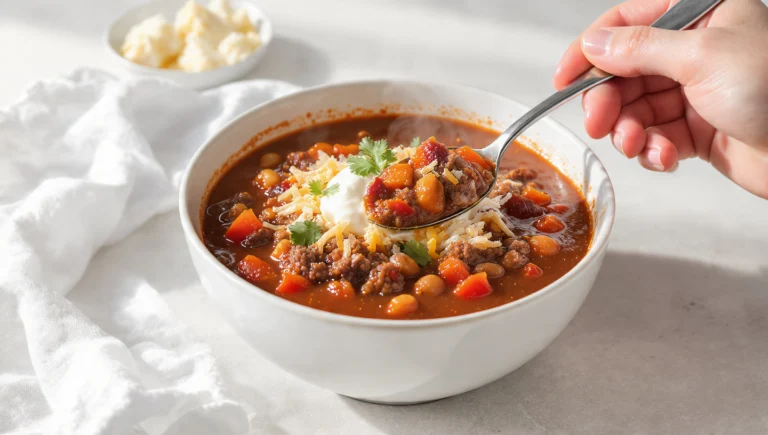 Chili con Carne in 25 Minuten: Wuerzrig & saettigend