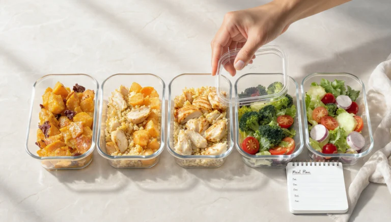 Meal Prep Anleitung: So kochst du einmal und isst 5 Tage gesund