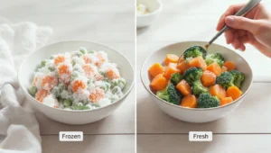 Tiefkühlgemüse vs. frisch: Was ist wirklich gesünder? (Ernährungsberaterin erklärt)